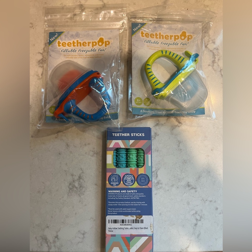 Teetherpop + Teething Tubes